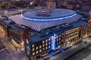 Little Caesars Arena in Detroit, Michigan