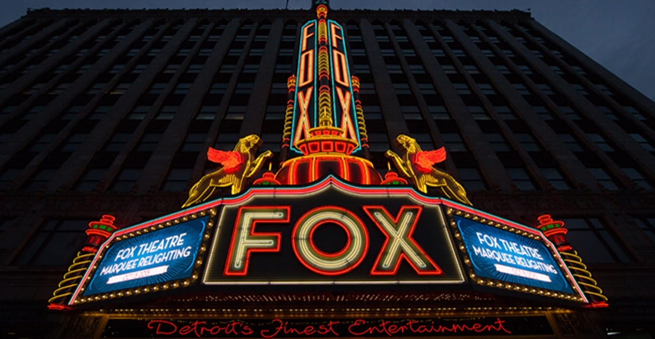 Fox Theatre in Detroit, Michigan