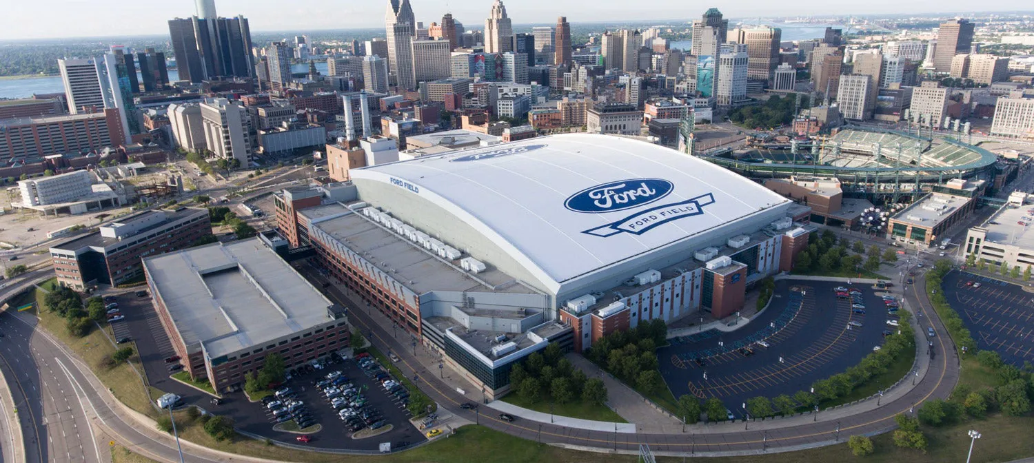 Ford Field in Detroit, Michigan