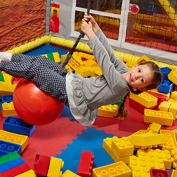 Child in Soft Play | LEGOLAND Discovery Center New Jersey