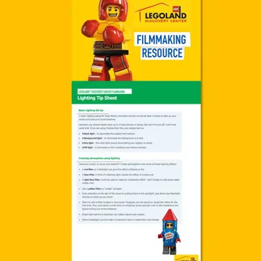 Tip Sheet Lighting Tile