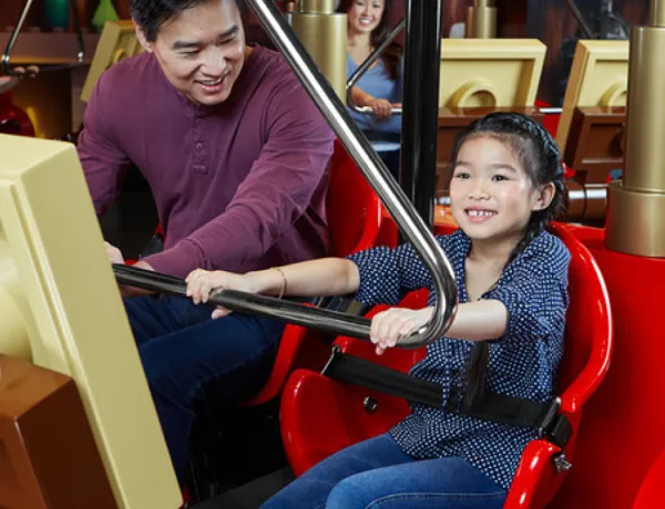 Merlin's Apprentice Ride | LEGOLAND Discovery Center Chicago
