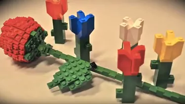 LEGO Roses  Lego flower, Lego projects, Cool lego creations